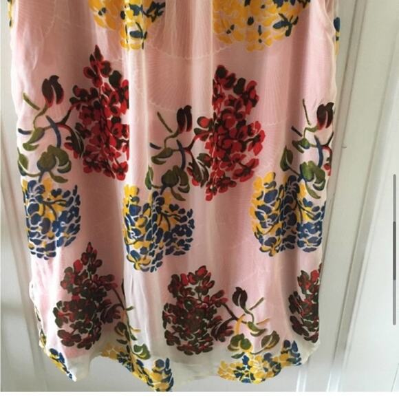 Anthropologie Maeve Floral Market Velvet Dress Size Small - Picture 7 of 12
